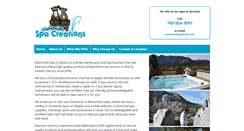 Desktop Screenshot of mammothspacreations.com